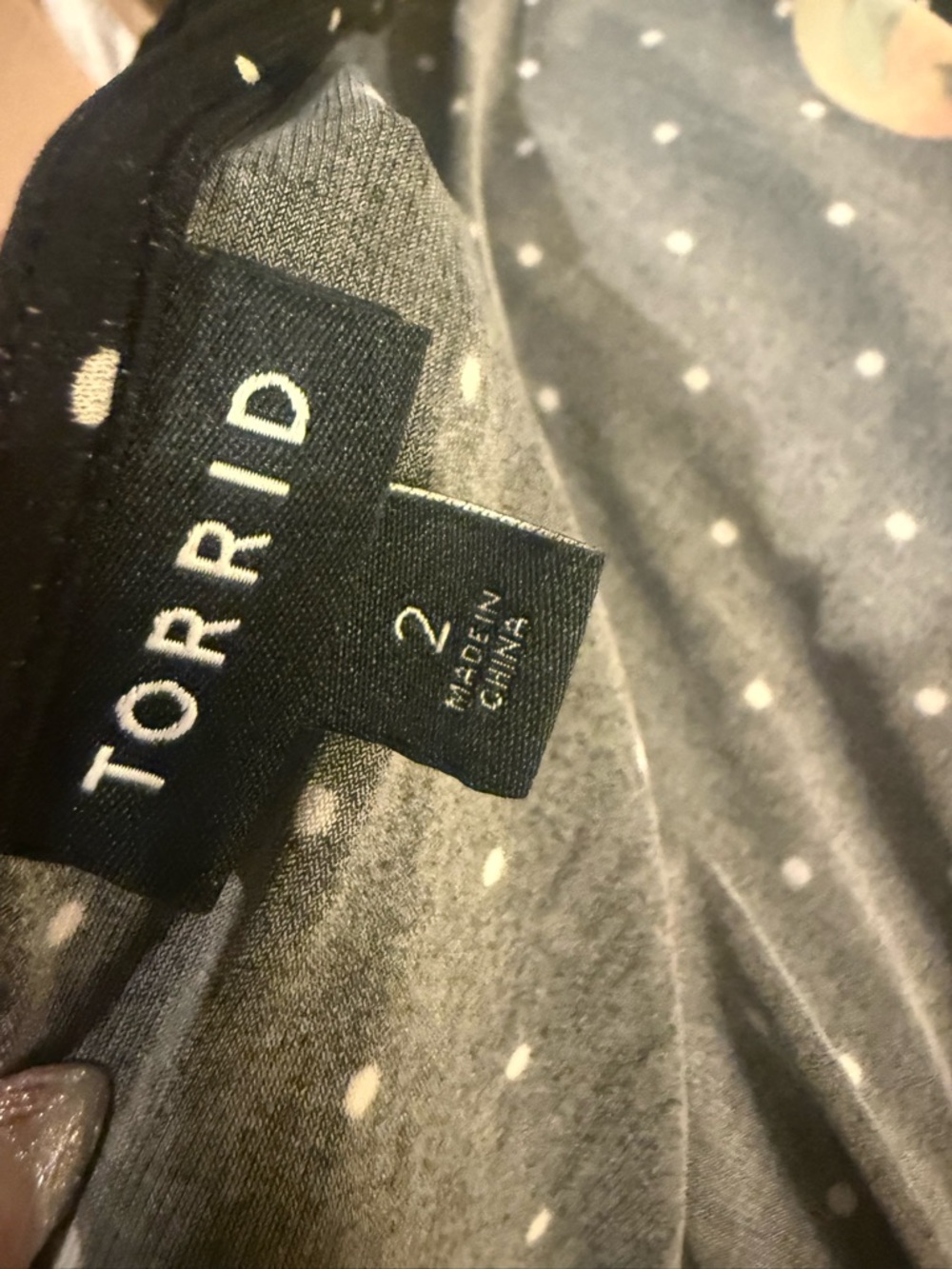 torrid Black Mini Dress with Yellow-Orange Fruit Print 2X - Picture 4 of 11